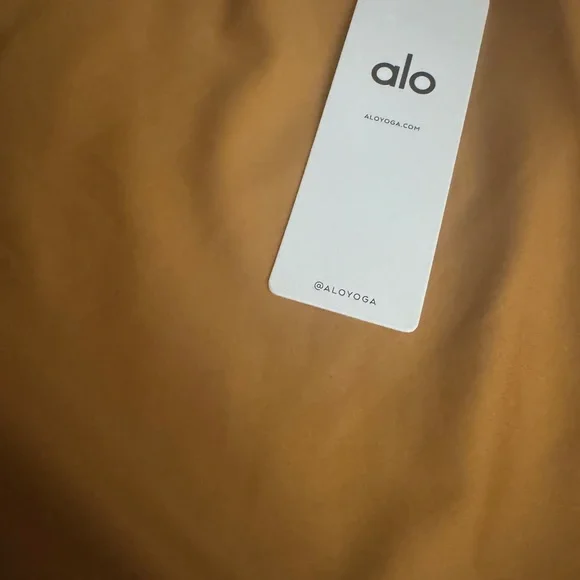 ALO Yoga Women's Brown Bike Shorts - Picture 4 of 6